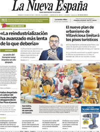 Portada La Nueva España 2026-05-17