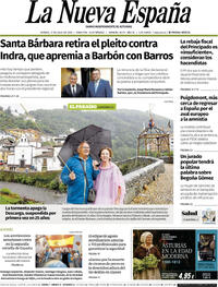 Portada La Nueva España 2026-07-17