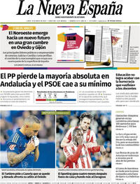 Portada La Nueva España 2026-05-18