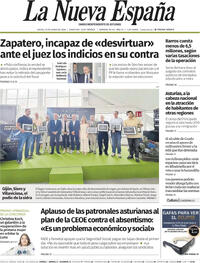 Portada La Nueva España 2026-06-18