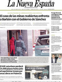 Portada La Nueva España 2026-03-19