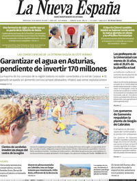 Portada La Nueva España 2026-08-19
