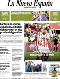 Portada La Nueva España 2026-04-20