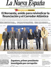 Portada La Nueva España 2026-05-20