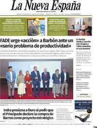 Portada La Nueva España 2026-06-20