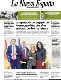 Portada La Nueva España 2026-08-21