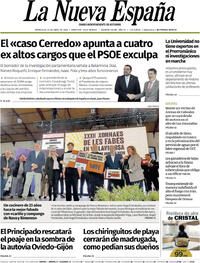 Portada La Nueva España 2026-04-22
