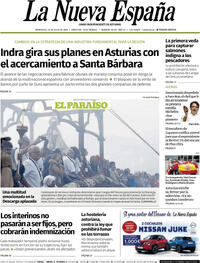 Portada La Nueva España 2026-07-22