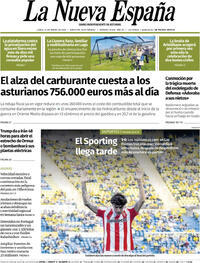 Portada La Nueva España 2026-03-23