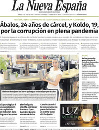 Portada La Nueva España 2026-06-23