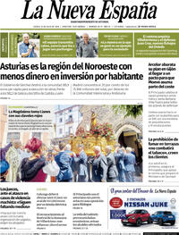 Portada La Nueva España 2026-07-23