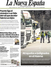 Portada La Nueva España 2026-01-24