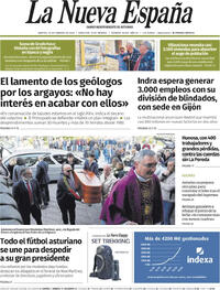 Portada La Nueva España 2026-02-24