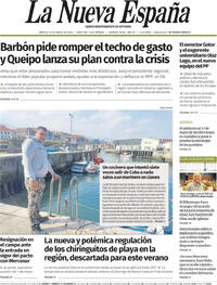 Portada La Nueva España 2026-03-24