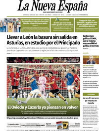 Portada La Nueva España 2026-05-24