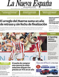 Portada La Nueva España 2026-08-24
