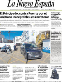Portada La Nueva España 2026-02-25