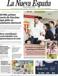 Portada La Nueva España 2026-05-25