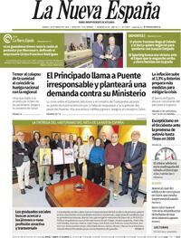 Portada La Nueva España 2026-03-28