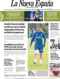 Portada La Nueva España 2026-04-30