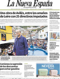 Portada La Nueva España 2026-06-30