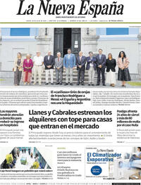 Portada La Nueva España 2026-07-30