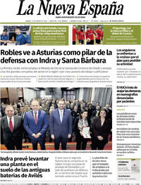 Portada La Nueva España 2026-01-31
