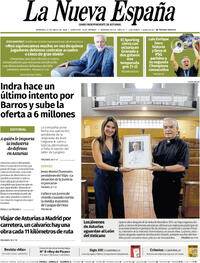 Portada La Nueva España 2026-05-31