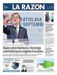 La Razón - 17-09-2016