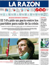La Razón - 13-04-2020