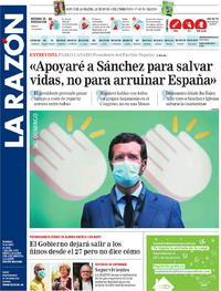 La Razón - 19-04-2020