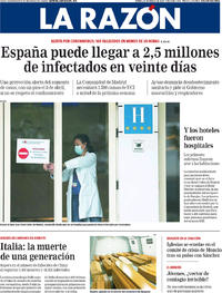 La Razón - 20-03-2020