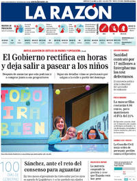 La Razón - 22-04-2020