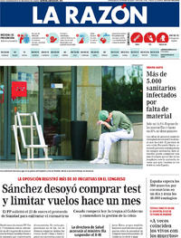 La Razón - 25-03-2020