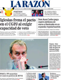 Portada La Razón 2021-02-26