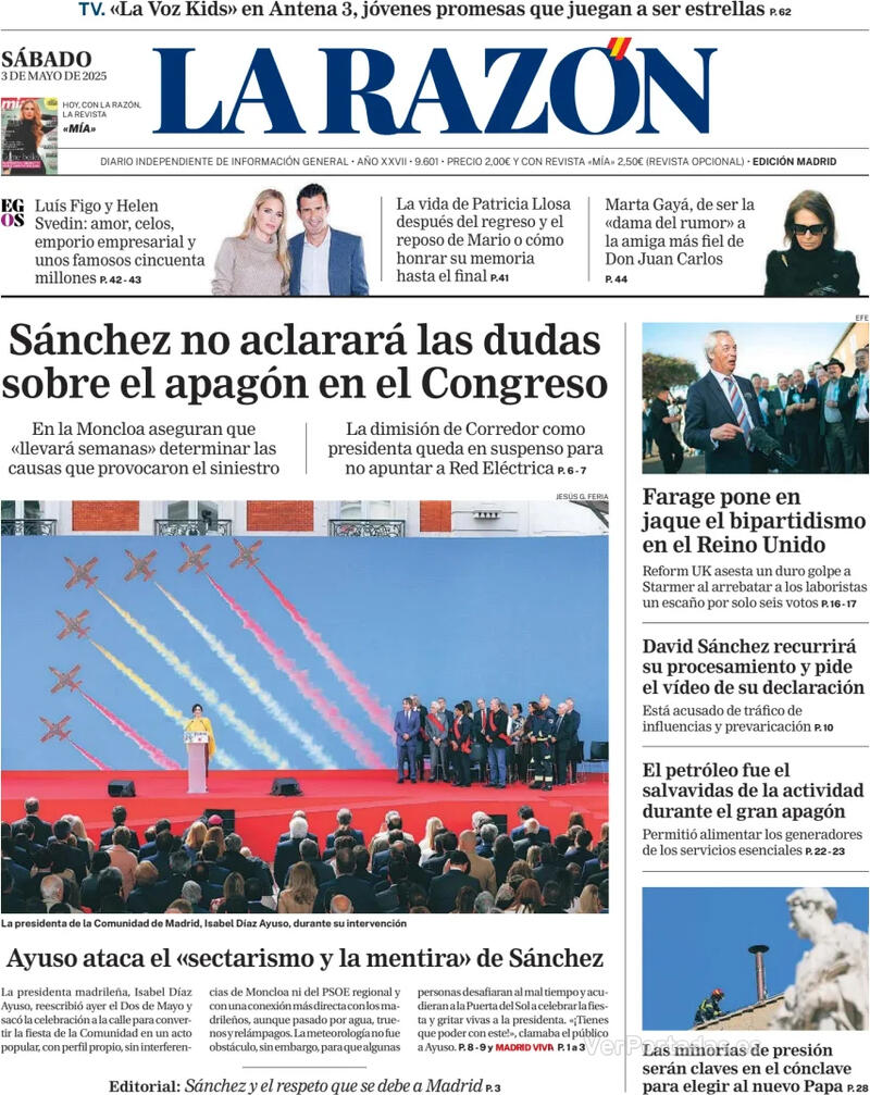Portada ABC 2025-05-03