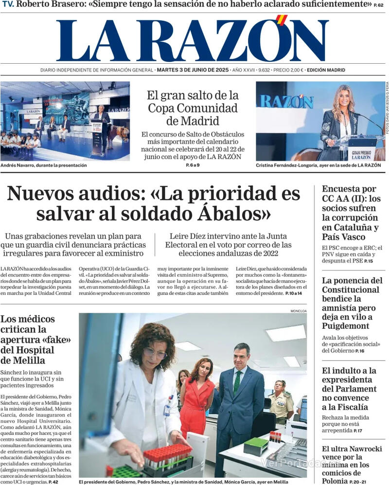 Portada ABC 2025-06-03