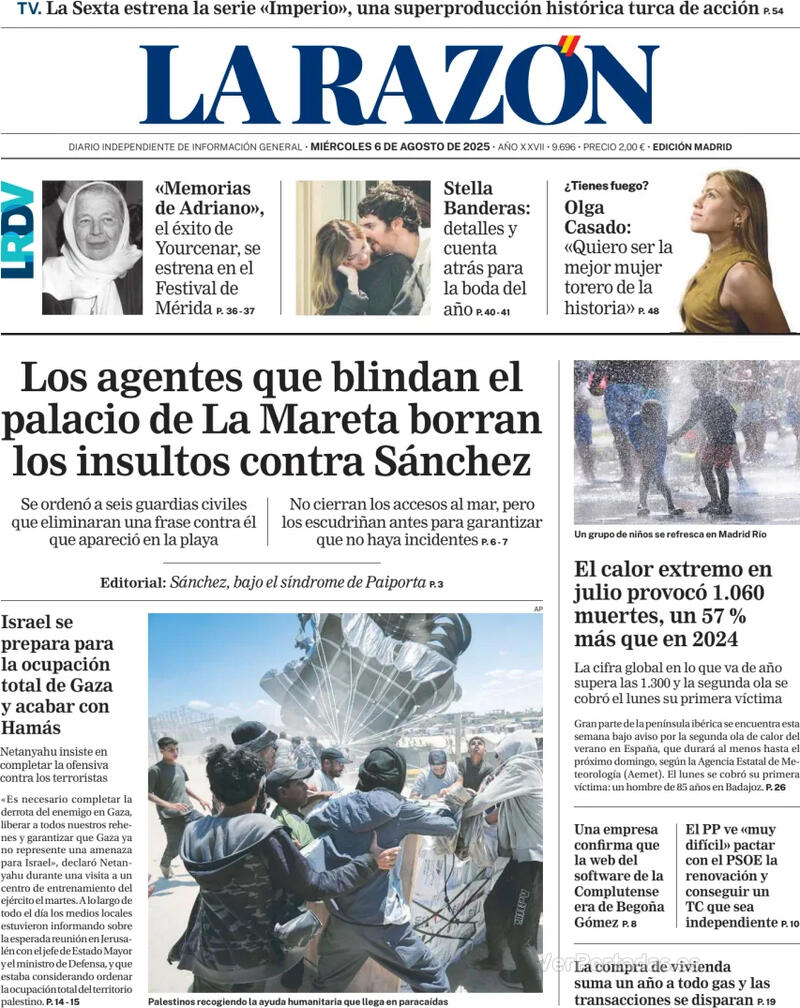 Portada ABC 2025-08-06