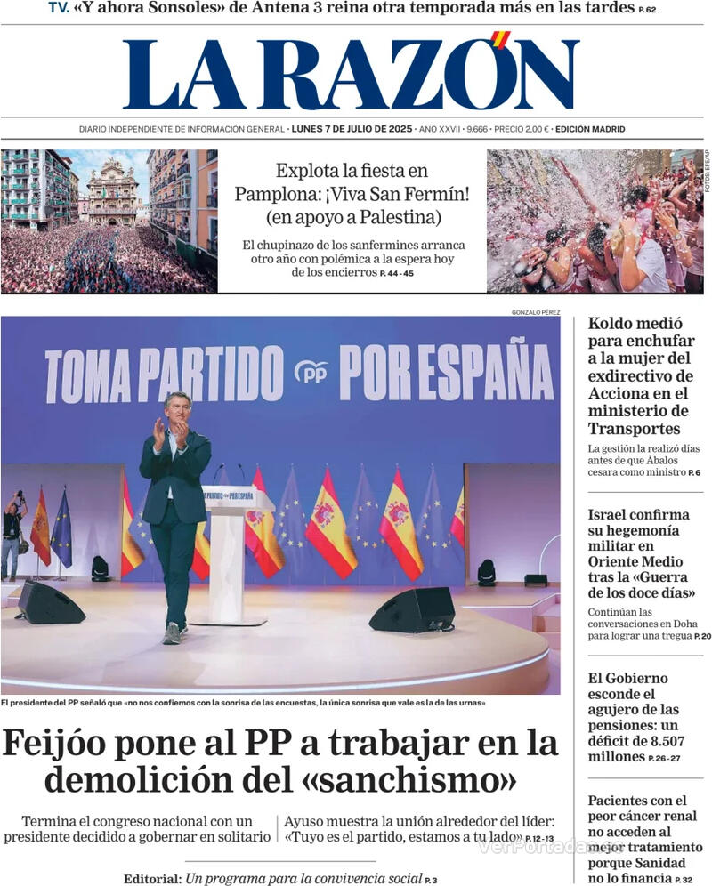 Portada ABC 2025-07-07