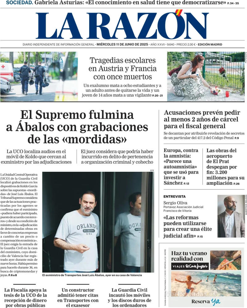 Portada ABC 2025-06-11