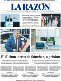 Portada La Razón 2025-07-01
