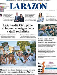 Portada La Razón 2025-10-04