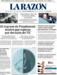 Portada La Razón 2025-12-04