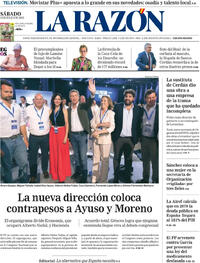 Portada periódico La Razón