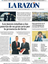 Portada La Razón 2025-09-05