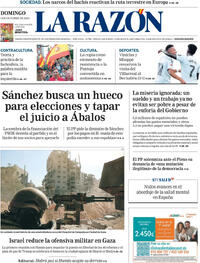 Portada La Razón 2025-10-05