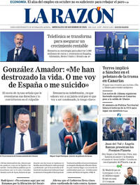 Portada La Razón 2025-11-05