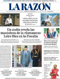 Portada La Razón 2025-06-06