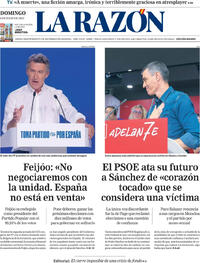 Portada La Razón 2025-07-06