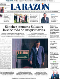 Portada La Razón 2025-12-06